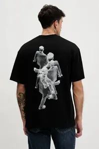 Bavlněné tričko HUGO Dollo