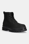 Nubukové boty Calvin Klein Jeans LUGGED LACEUP BOOT OXF HIKING NB