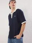 Trendyol Tričko  námornícka modrá / biela