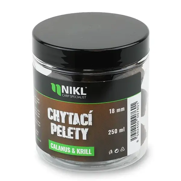 Nikl chytacie pelety calanus & krill 250 m - 18 mm