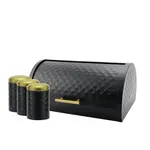 Haus Roland Chlebník + 3 dózy na potraviny, černý