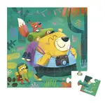 Janod Blahopřání k narozeninám s puzzle Turistika