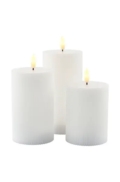 Sada LED svíček Sirius Smilla Rechargeable (3-pack)