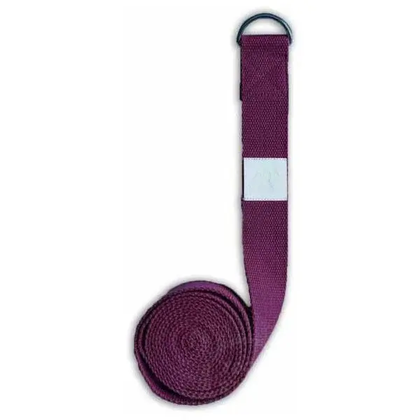 YOGGYS STRETCHING STRAP Protahovací pásek, fialová, velikost