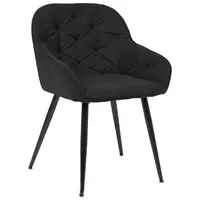 Livetastic ŽIDLE S PODRUČKAMI, železo, tkaná látka, antracitová