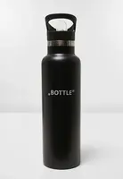 Survival bottle with letters black