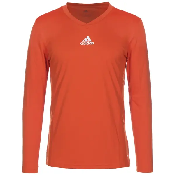ADIDAS PERFORMANCE Funkčné tričko 'Team Base'  tmavooranžová / biela