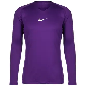NIKE Spodné tričko 'Park First'  tmavofialová / biela