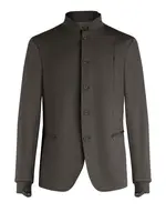 Boggi Milano Prechodná bunda  tmavosivá