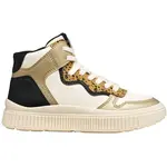 Geox J LAQUINNY Dievčenské členkové tenisky, béžová, veľkosť