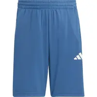 adidas TRAINING ESSENTIALS 3 STRIPES SHORTS J Detské športové šortky, modrá, veľkosť
