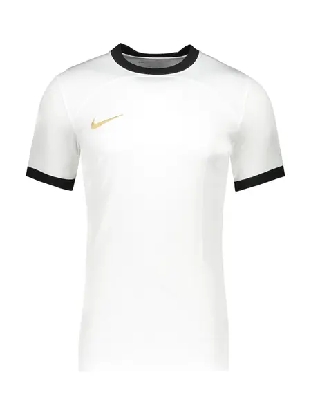 NIKE Funkčné tričko  čierna / biela