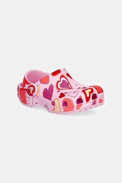 Dětské pantofle Crocs CLASSIC VDAY CLOG