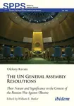 United Nations General Assembly Resolutions - Oleksiy V. Kresin
