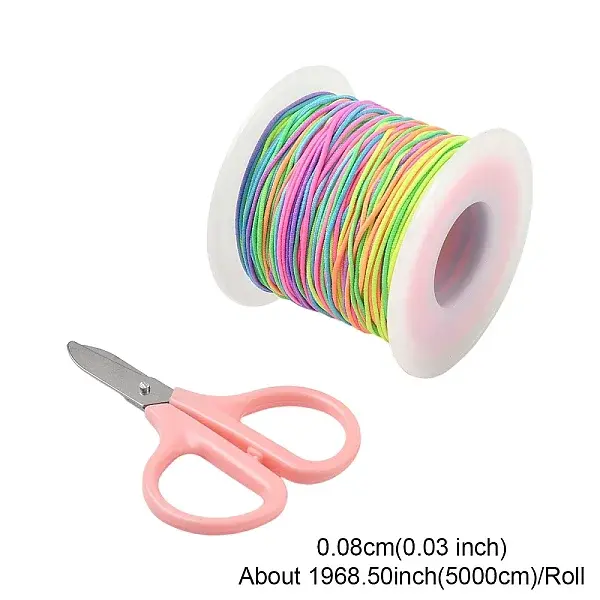 Round Polyester Elastic Cord