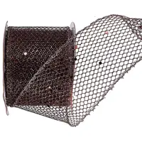 9M Sparkle Polyester Mesh Ribbon with Paillettes