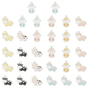 Light Gold Plated Alloy Pendants