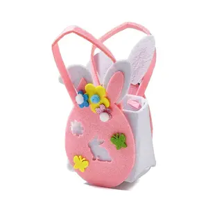 Non-woven Fabrics Easter Rabbit Candy Bag