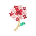 Hydrangea Enamel Pins