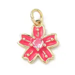 Brass Pave Clear Cubic Zirconia Pendants