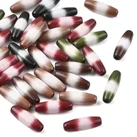 Opaque Acrylic European Beads