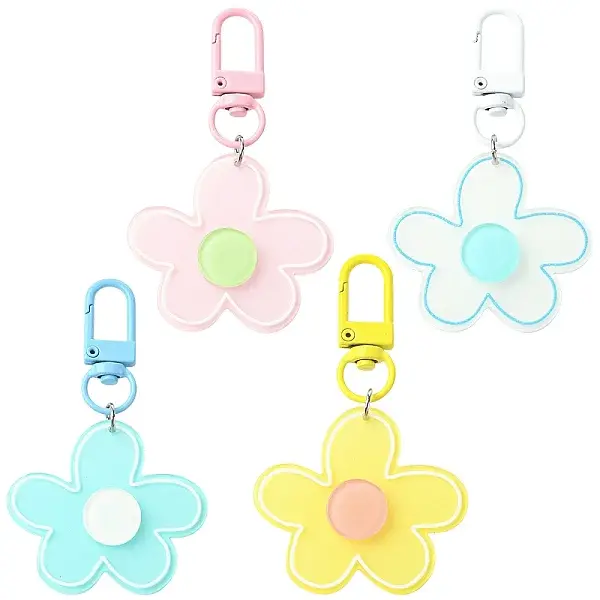 4Pcs Acrylic Pendant Decorations