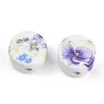 Handmade Printed Porcelain Beads