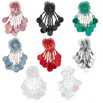 PVC Plastic Paillette Artificial Flower Ornament Accessories