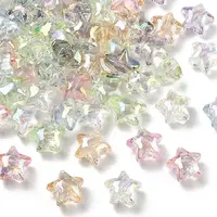 UV Plating Transparent Acrylic Beads