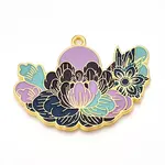 Rack Plating Alloy Enamel Big Pendants