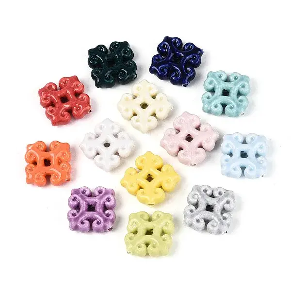 Handmade Porcelain Ceramic Beads