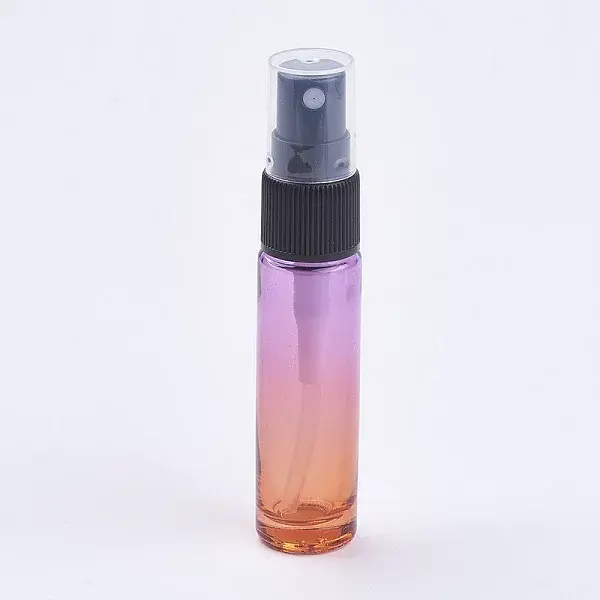 10ml Glass Gradient Color Refillable Spray Bottles