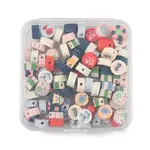 100Pcs 2 Styles Handmade Polymer Clay Beads