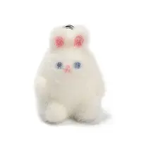 Flocky Opaque Resin Pendants