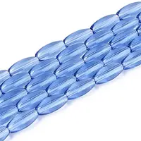 Transparent Glass Beads Strands