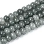 Baking Painted Crackle Glass Beads Strands