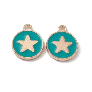 Alloy Enamel Pendants