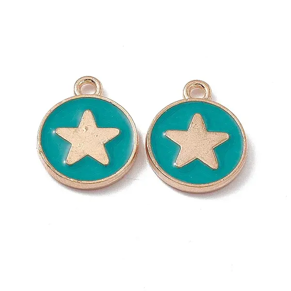 Alloy Enamel Pendants