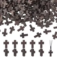 200Pcs Wooden Pendants