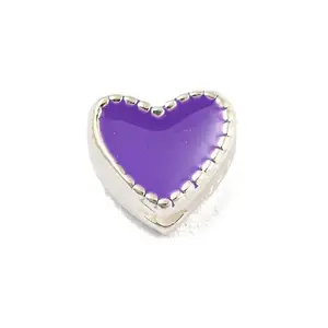 Heart Shape Silver 925 Sterling Silver Beads