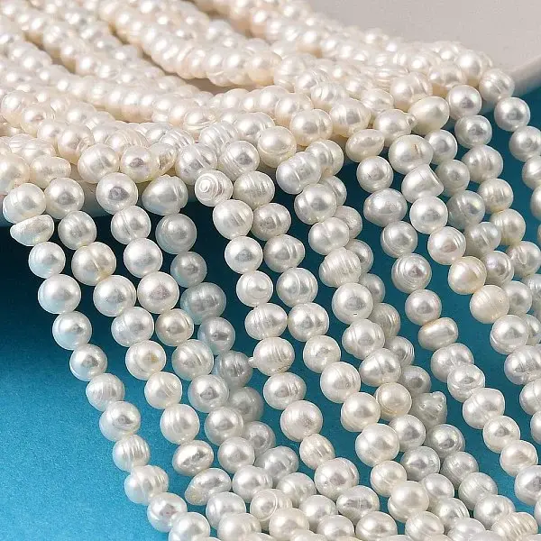 Natural Cultured Freshwater Pearl Beads Strands
