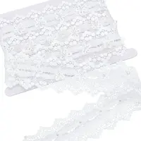 2 Yards Polyester Flower Lace Ribbons