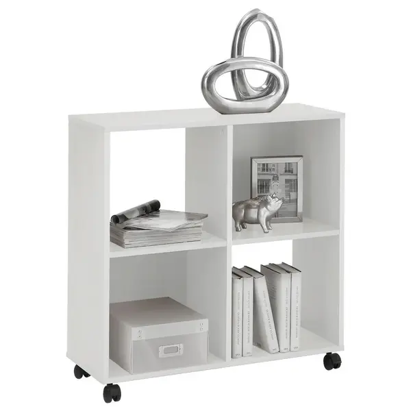 MID.YOU REGÁL, bílá, 72/78/33 cm