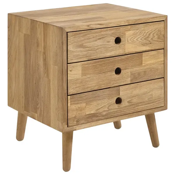 NOČNÍ STOLEK, dub, 42/45/35 cm