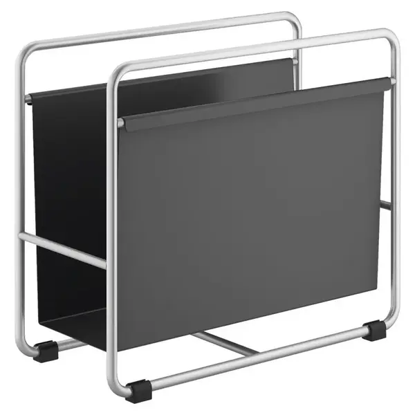 Zack STOJAN NA NOVINY, černá, barvy nerez oceli