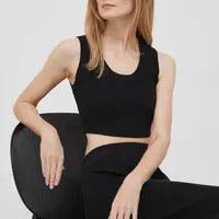 Top Dkny dámský, černá barva