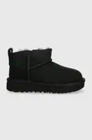 Dětské semišové sněhule UGG T CLASSIC ULTRA MINI