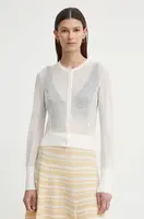 Cardigan s lněnou směsí AERON CONSTANT