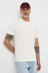 Bavlněné tričko Polo Ralph Lauren béžová barva, 710936509