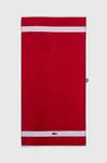 Bavlněný ručník Lacoste L Casual Rouge 70 x 140 cm